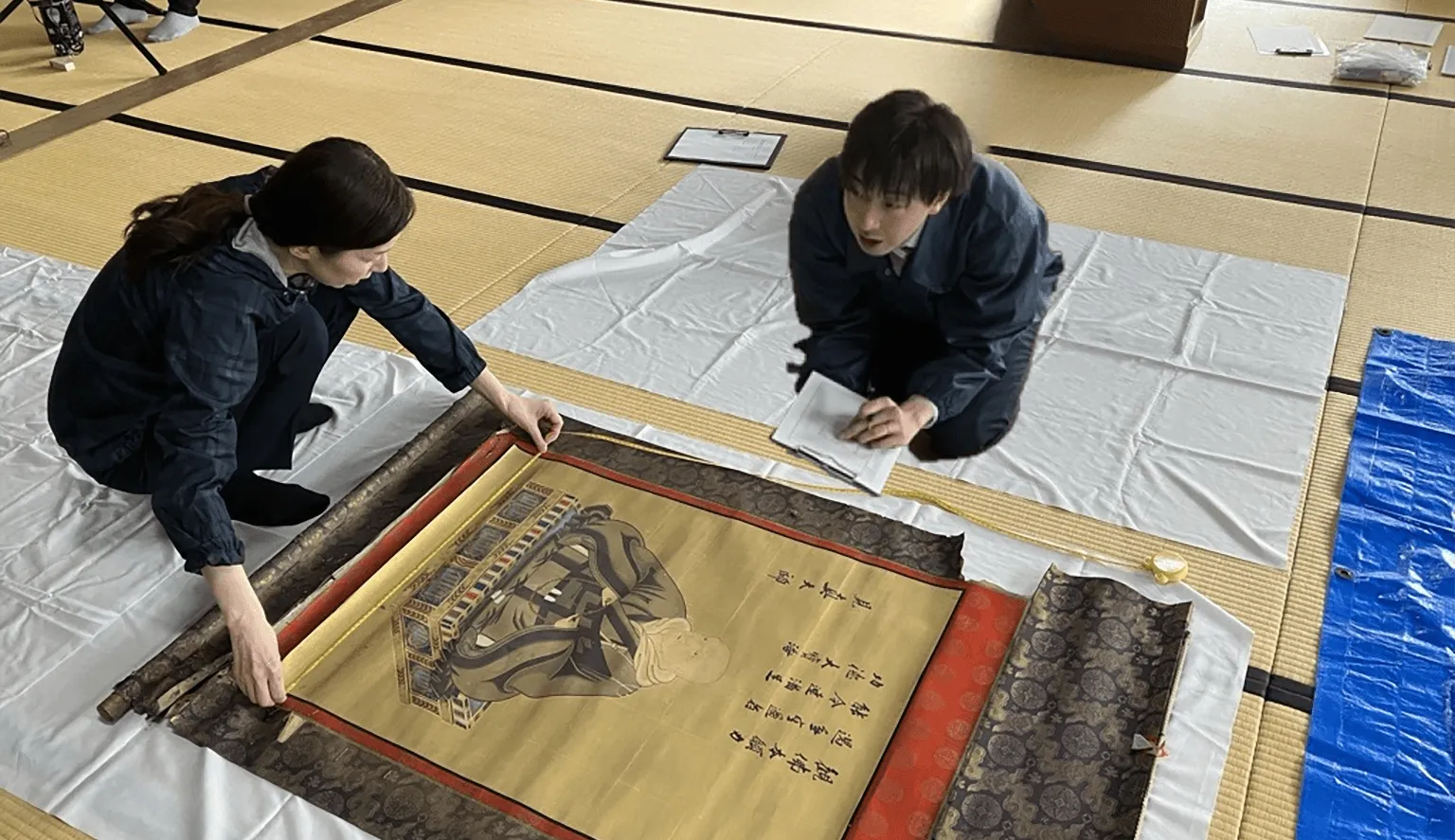 お寺の法宝物調査支援