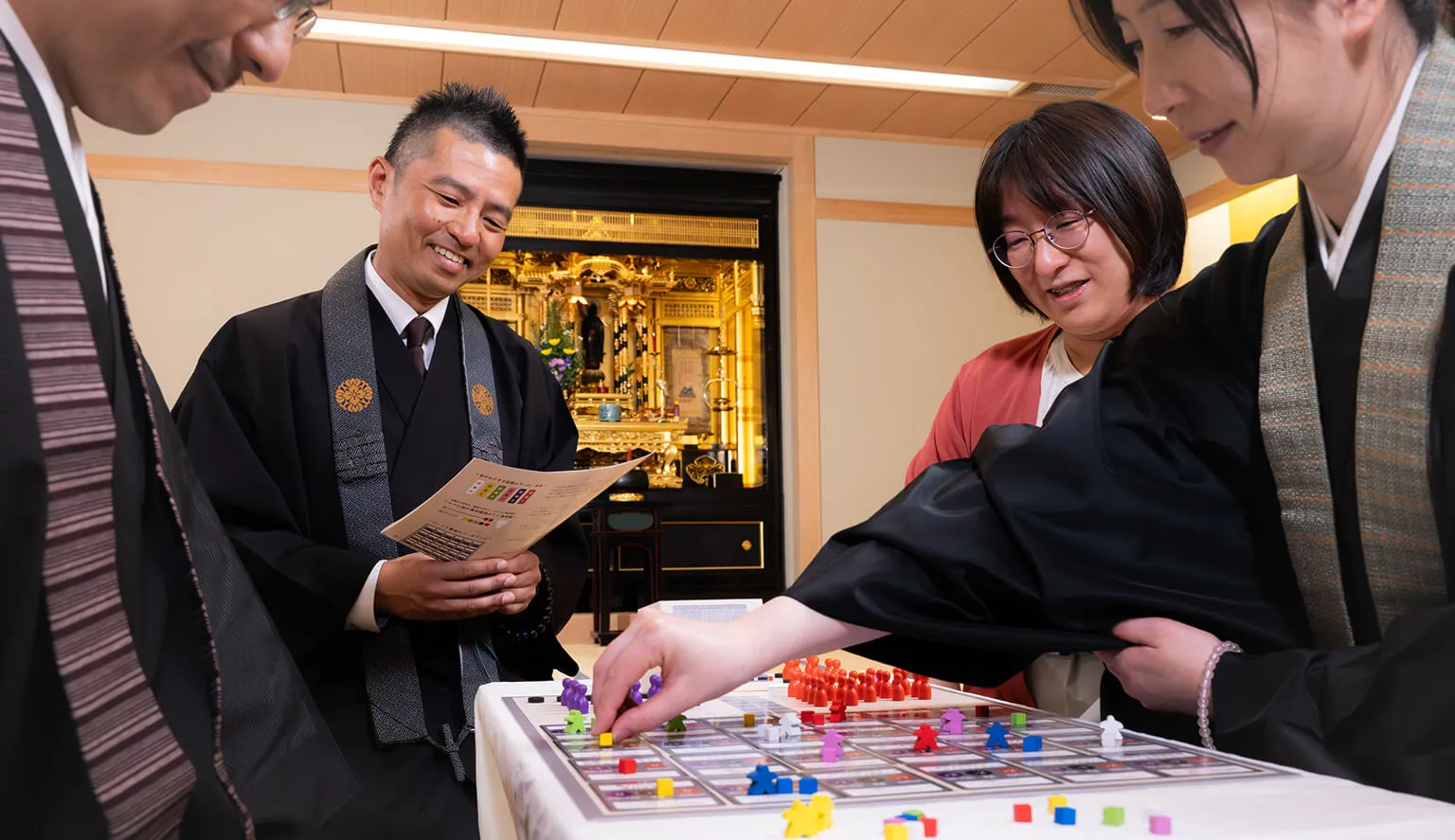 対話型寺院運営ボードゲーム「別院会議」