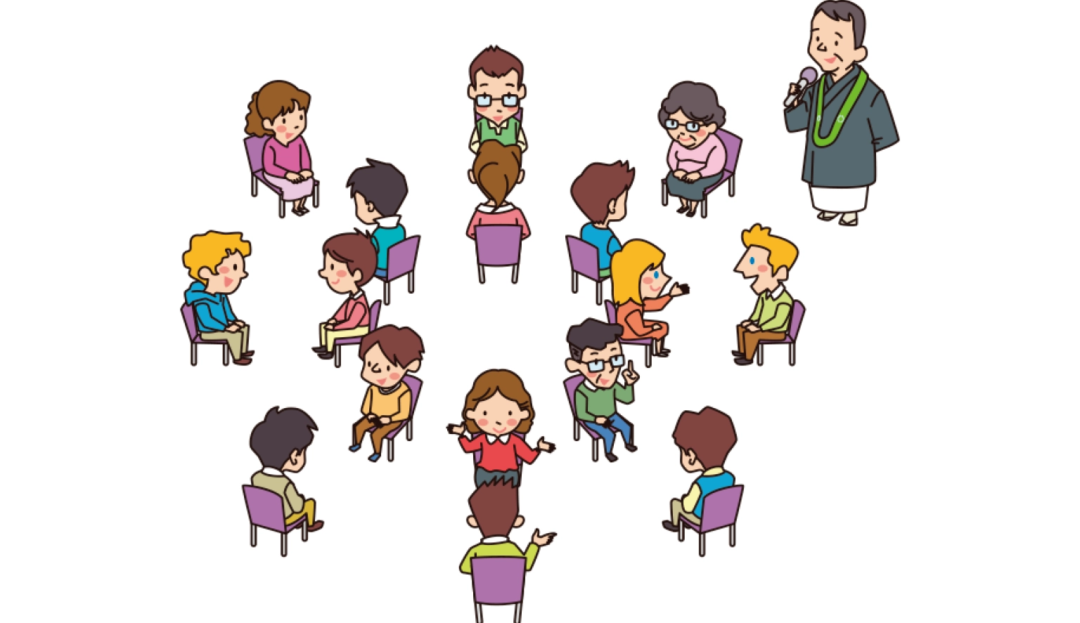 言葉でふれあうトーク・フォークダンス